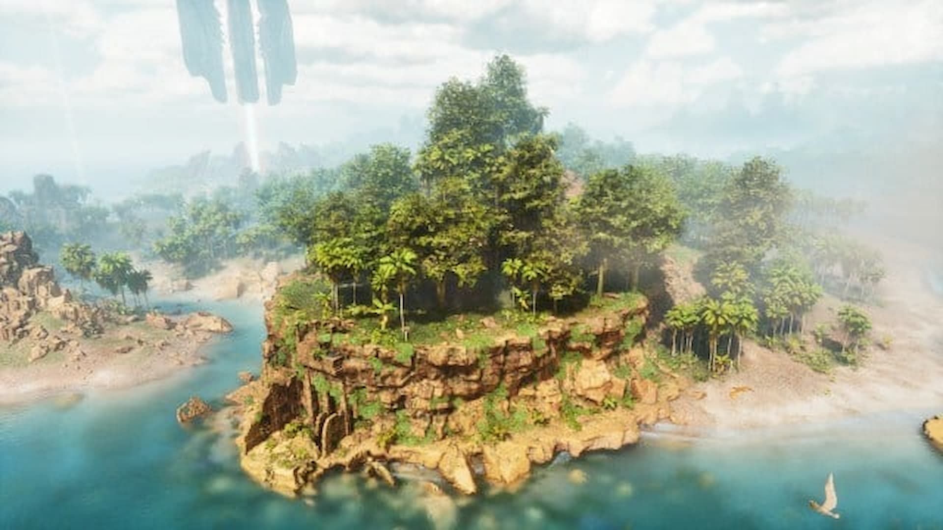 Choosing your base location is essential to survive (Image via Studio Wildcard)